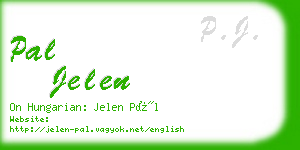 pal jelen business card